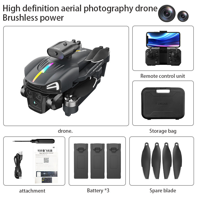 C15 Three Cameras 4K HD Drone for Aerial Photography