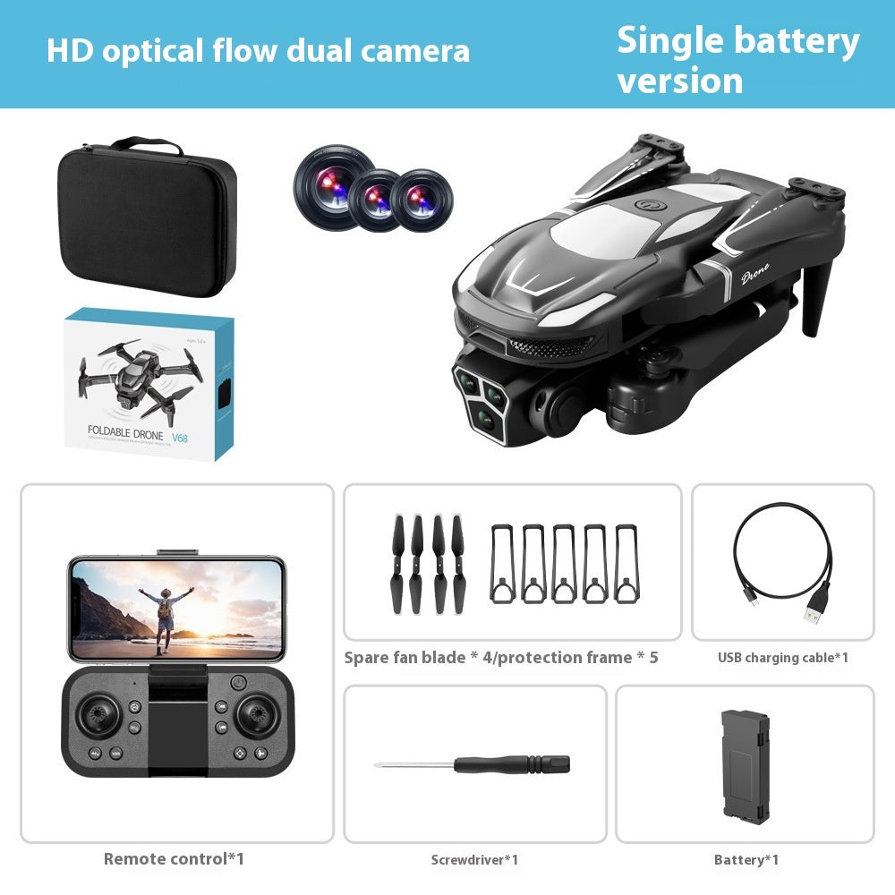 Three Camera HD Drone for Aerial Photography with Long Battery Life