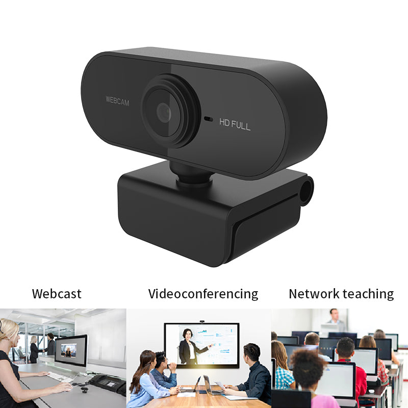 1080P Rotatable Camera with Microphone for Smart Monitoring