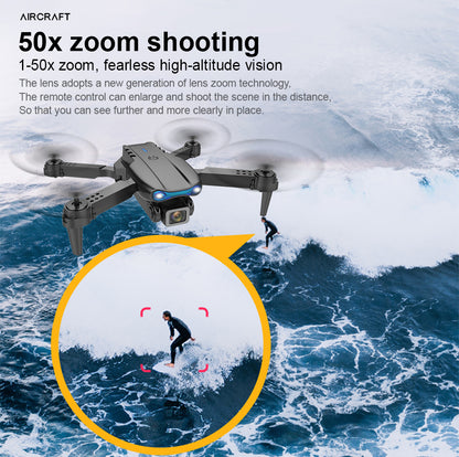 K3PRO E99 Folding Obstacle Avoidance Drone with Dual HD Cameras