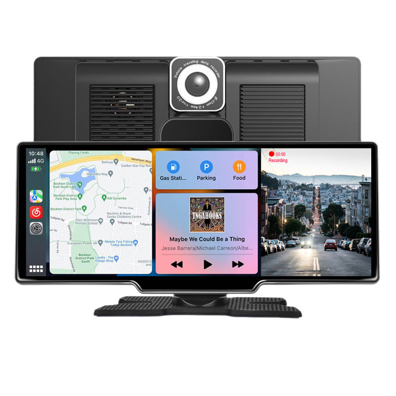 In-Car Smart Screen with Wireless Dash Cameras