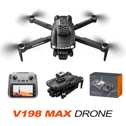 V198MAX Brushless GPS Return-to-Home Drone for Outdoor Flying
