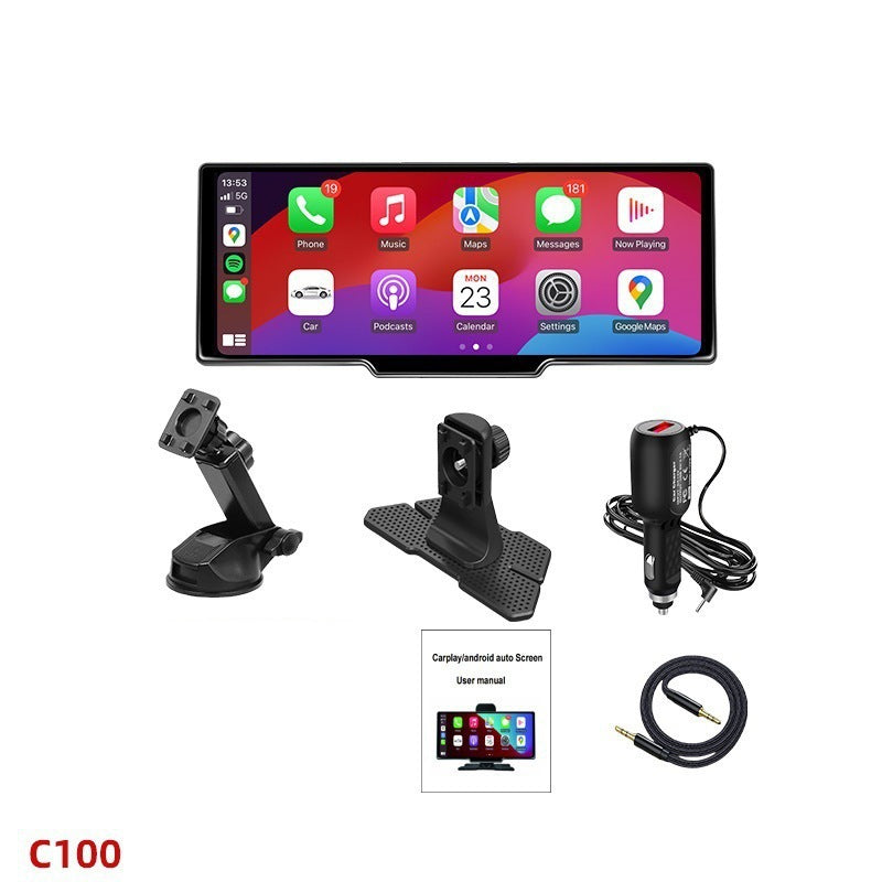 In-Car Smart Screen with Wireless Dash Cameras