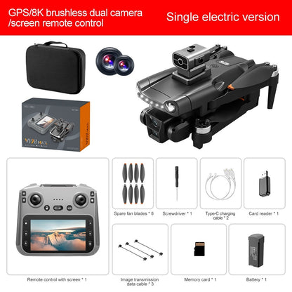V198MAX Brushless GPS Return-to-Home Drone for Outdoor Flying