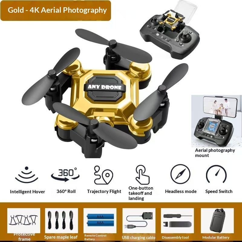 Mini Foldable Aerial Photography Drone for Children